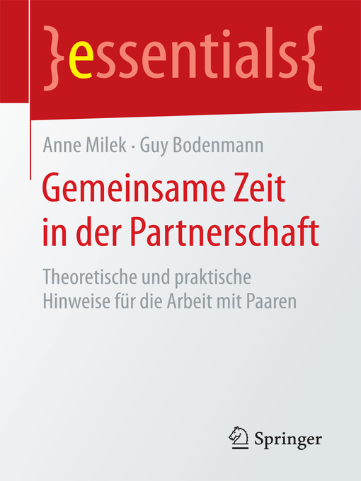 Title details for Gemeinsame Zeit in der Partnerschaft by Anne Milek - Available